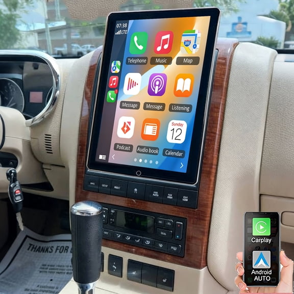Gsuatey Car Stereo Radio for Ford Explorer 2002-2010, 10" Touchscreen Android 14 Car Radio Stereo Head Unit with Wireless CarPlay Android Auto GPS Navi SWC FM WiFi Bluetooth Backup Camera