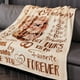 thumbnail image 4 of LHSHID Wedding Anniversary Blanket Gifts for Couple Husband Wife Happy Anniversary Soft Bed Blanket Anniversary Present for Parents 40"x50", 4 of 7