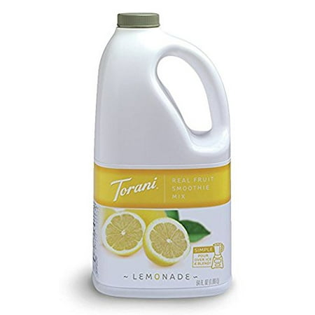 - Torani Lemonade Real Fruit Smoothie Mix, 64 oz