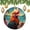 pattern-1584, variant on Ceramic Ornament Rooster Kitchen Farm Animal Custom 3" Ceramic 2024 Xmas Ornament Holiday Clearance Hanging Christmas Decorations Xmas Party Supplies Tropical Beach Cocktail Bar Funny Rooster
