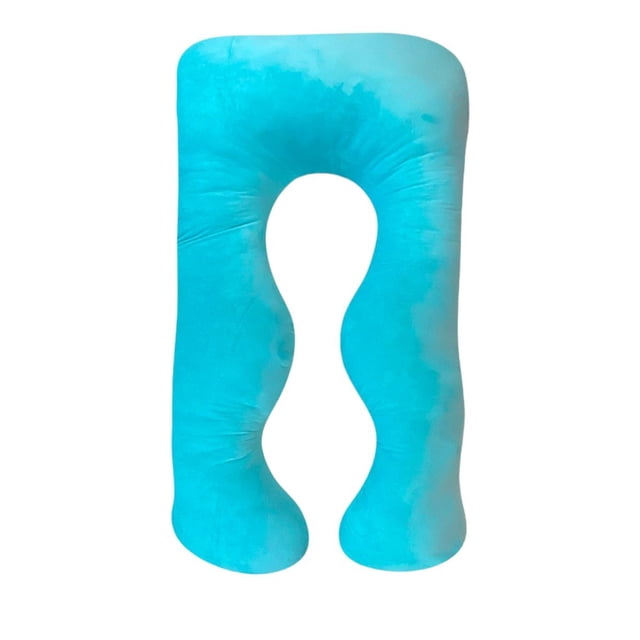 Almohada para maternidad suave Lunics azul tipo Hamster Almohada para Embarazo