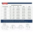 thumbnail image 3 of biudgviw Casual Fall Tops for Girls Boys Lounge Long Sleeve Mock Neck Solid Color Ruffle Hem Children Tops for 1-10 Years, 3 of 3