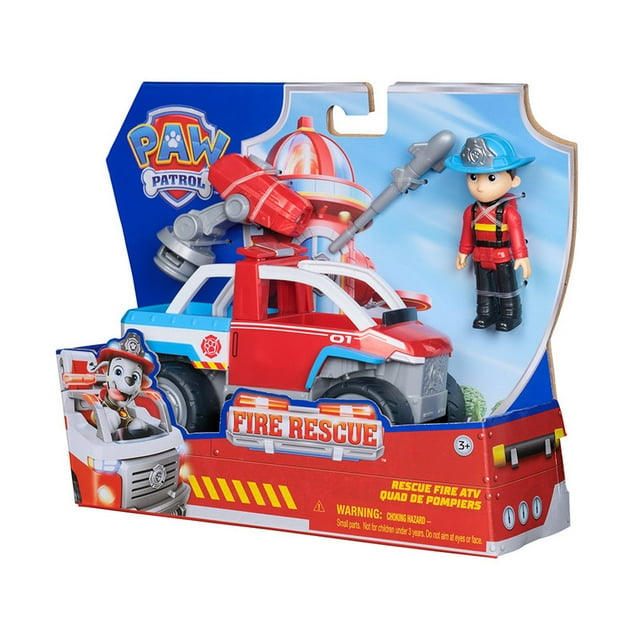 Vehículo Paw Patrol Fire Rescue Vehículo con Ryder