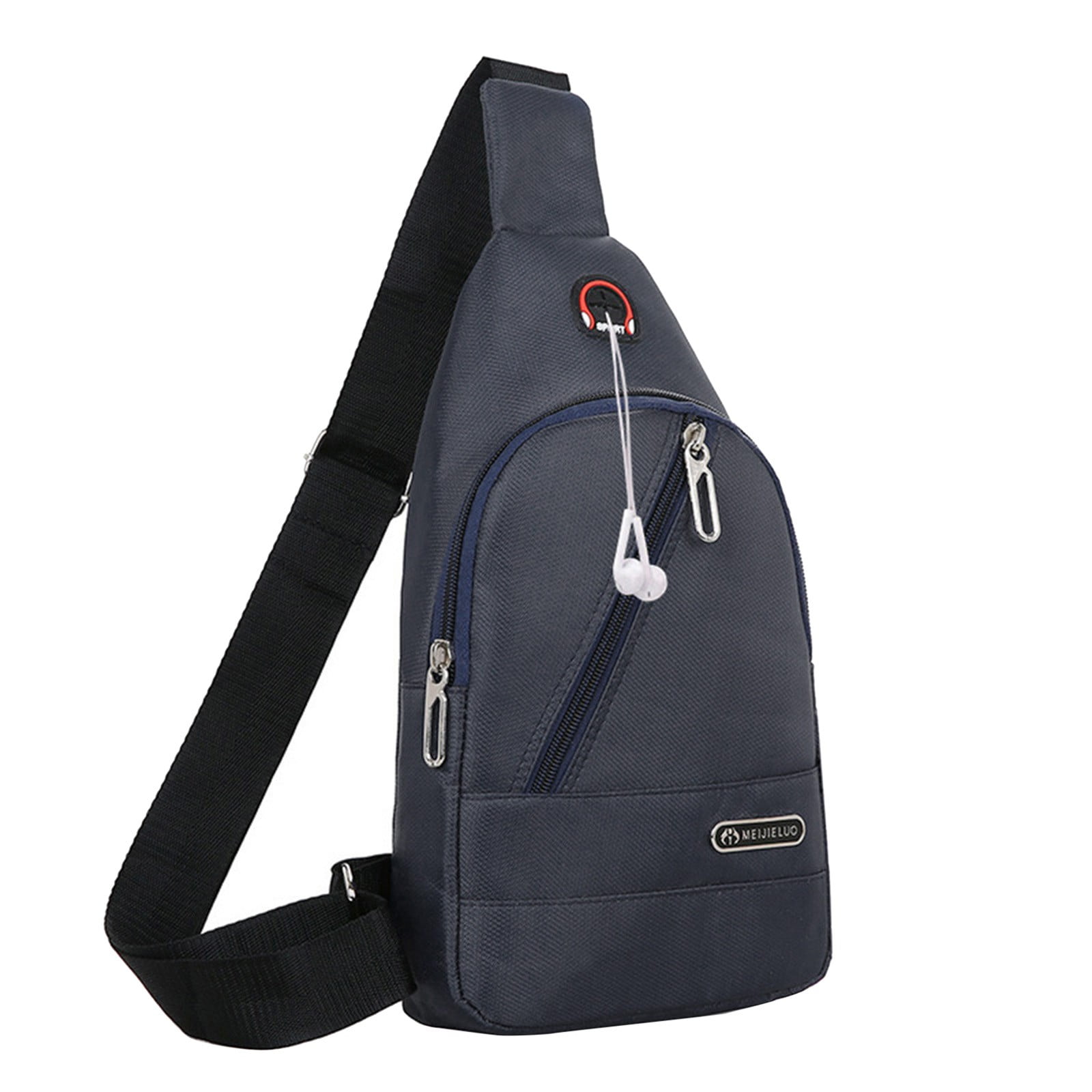 LSLJS Men Fashion Casual Chest Bag Messenger Crossbody Bag Handbag Single Should Bags Casual Chest Bag Walmart