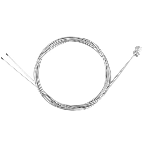 Front Rear Bicycle brake cable Wire 2 Pcs for Bicycle Bike,1 x bicycle front brake cable 1 x bicycle rear brake cable,Silver