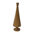 thumbnail image 2 of BIDK Home Mango Wood Christmas Tree Decoration - 8" - Natural, 2 of 8