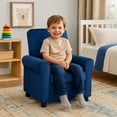 thumbnail image 5 of Olive & Opie Jordan Kids/Toddler Recliner Chair - Push Back Lounge Sofa for Boys & Girls Age 3+, Nautica Soft, 5 of 7