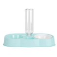 thumbnail image 1 of Pet Water and Food Bowl Set Stable Prevent Slip Double Pet Bowls with Automatic Water Dispenser Bottle for Cats Small Dogs Blue, 1 of 1