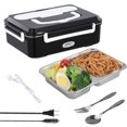 thumbnail image 1 of Electric Lunch Box For Car 3 In 1 Portable Food Warmer Heater Insulation Lunch Bag, 1 of 5