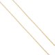 thumbnail image 3 of Cadena Collar Torsal 2mm Unisex Ametrinaa 50cm Oro Italiano Hueco 10k CH10K0038, 3 of 5