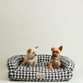 thumbnail image 5 of Harry Barker Black Buffalo Check Lounger Bed, Medium, 5 of 6
