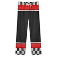 thumbnail image 4 of Racing Car Theme Winter Female Pants Flannel High Waist Women Pants Lady Warm Straight Leg Plush Trousers, 4 of 7
