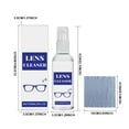 thumbnail image 2 of LHNFT Glasses Cleaning Spray Glasses Cleaner Lens Wipes for Eyeglasses Eyeglass Cleaner Eye Glass Cleaners Spray with Microfiber Cleaning Cloth for Glasses, 2 of 9