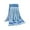 Blue, variant on Superfiber Tube Mop Head 6 Inch High Absorption Replacement for Home and Commercial Use