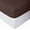 Choclate, variant on 500 Thread Count 3 Piece (1- Fitted Sheet + 2- Pillow cover) Quality 24 Inch Deep Pocket 100% Egyptian Cotton Color Ivory Solid Size Full