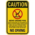 thumbnail image 1 of No Diving Sign, Pool Sign,, 1 of 1