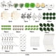 thumbnail image 2 of Kit para hacer aretes de San Patricio con 10 pares de cuentas y temática verde, con dijes de trébol de cuatro hojas, 2 of 7