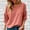 Pink, variant on 2024 Summer New Women's Casual And Comfortable Commuting Cropped Sleeve Solid Color T Shirt Dry Tech Shirts Women Running Tee Shirts Women T Shirts Spandex Short Sleeve Scrub Jackets Dark Tee Women