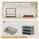 thumbnail image 4 of Zapatera Plegable, No Requiere instalación, Organizador Zapatos de instalación Libre de 4 Capas, zapatera Organizador,12-16 Pares de Zapatos,zapatera para Dormitorio, Puerta, Sala de Estar, 4 of 6