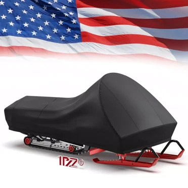1PZ CZ0-998 Snowmobile Cover Waterproof and UV Protection Sled Ski Cover 420D Heavy Duty Oxford Fabric For Arctic Cat Bearcat 340 440 550 570 660 2000 7000 Wildcat
