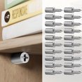 thumbnail image 6 of Hovmgk Self Tapping Screws Shelf Pegs, 30PCS Metal Pins with Non-Slip Sleeve for Cabinet, Bookcase & Furniture Support, Heavy Duty Shelf Pegs for Easy Installation and Long-Term Stability, 6 of 9