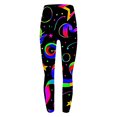 thumbnail image 4 of Aueoeo Women Printed Leggings Graphic Colorful Cute High Waisted Pants Workout Gym Running Exercise Yoga Pants, 4 of 4