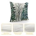 thumbnail image 4 of PHYHOO  Christmas Pillow Covers, Grey Merry Xmas Tree Snow Hello Winter Decorative Throw Pillowcases Farmhouse Holiday Pillow Cases Decoration for Sofa Couch, 4 of 5