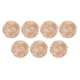 thumbnail image 3 of 10pcs 18cm Handmade Mini Straw Hat Creative Hand-woven Doll Delicate Decorative Small Straw Hats for DIY Craft Jewelry Garment Material, 3 of 6