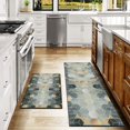 thumbnail image 4 of Red Buffalo Plaid Kitchen Rug Set of 2 Anti Fatigue Thick Farmhouse Kitchen and Mats Comfort Kitchen Floor Mat Waterproof Non Slip Standing Mat for Kitchen, Sink, Office, Laundry, 17.3x28+17.3x47, 4 of 6