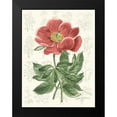 thumbnail image 2 of Vision Studio 15x18 Black Modern Framed Museum Art Print Titled - Peony Flower Garden II, 2 of 5