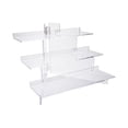thumbnail image 3 of Restaurantware-Clear Tek 15.8 x 15.8 x 5.9 Inch Dessert Display Stand, 1 Premium Cupcake Holder For Parties - 3 Tiers, Sturdy, Clear Buffet Riser For Cupcake, Serve Appetizer Or Dessert, 3 of 4