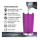 thumbnail image 2 of Vaso Térmico Portátil De Acero Inoxidable 20oz Con Calor/frí Rosa Fosfo, 2 of 4