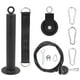 thumbnail image 1 of Wosthever Juego de equipos de gimnasia DIY, equipo de entrenamiento de polea desplegable con pasador de carga para Fitness en el hogar Accesorios para máquinas de ejercicios, 1 of 6