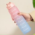 thumbnail image 3 of Meoldis 64 oz Motivational Water Bottle with Time Marker, Large Capacity BPA Free Water Bottle with Straw & Handle, Leakproof Gradient Color Bottle for Fitness & Gym, 3 of 6