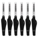 thumbnail image 1 of 6 cepillos plegables para cejas y pestañas, de doble punta, color negro., 1 of 7