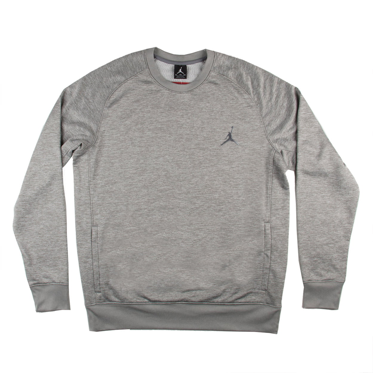 Nike Nike Mens Air Jordan Crew Neck  Sweatshirt Grey 