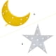 thumbnail image 5 of Yuarrent Luz de luna creciente, lámpara LED decorativa alimentada por batería, línea de arte, lámparas de iluminación encantadoras para decoraciones Iluminación navideña Stern Yuarrent HA060642-02, 5 of 6