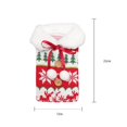 thumbnail image 4 of Bolsas de Navidad, cubierta de botella roja, cubierta de polvo de botella, bolsa de botella de Navidad para mesa decoración de cena de Navid Árbol de Navidad perfecl Tapa de botella de vino, 4 of 8