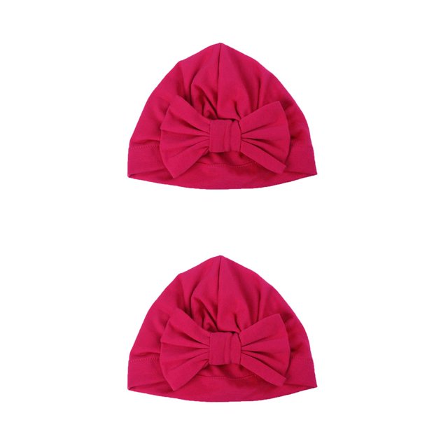 Jumpingount Turbante de algodón para niños, sombrero con lazo, accesorios de fotografía para niños y niñas, accesorio para sesión de fotos de Type1 NO1