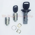 thumbnail image 2 of Ignition Switch Cylinder and 2 Door Lock Cylinders Set For Chevrolet Trucks SUV, 2 of 7