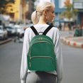 thumbnail image 7 of JIALIOU Mini Backpack Purse for Women Quilted Casual Daypack Small Travel Shoulder Bag, Dark Green, 7 of 7