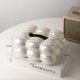 thumbnail image 5 of Bubble Design Tissue Box Holder Dispenser for Bathroom Dining Table-E, 5 of 5