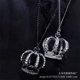 thumbnail image 2 of Cadena de suéter con colgante de corona de taladro completo de mina terrestre de gran tamaño de 80 cm Accesorios de ropa Cadena de suéter con corona de metal de estilo exagerado, 2 of 4