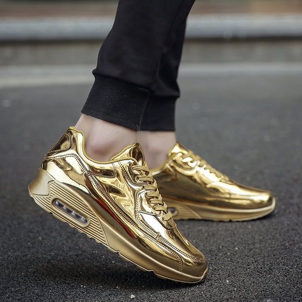 Golden casual shoes deals