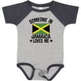 thumbnail image 3 of Inktastic Jamaican Vacation Someone in Jamaica Loves Me Boys or Girls Baby Bodysuit, 3 of 5