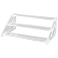 thumbnail image 4 of Acrylic Display Riser Acrylic Riser Display Shelf Storage Tiered Display Stand Multifunctional for Collectibles Display Perfume Model Figure 3 Tiers 20cm, 4 of 8