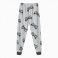 thumbnail image 4 of TOWED22 Little Boys Girls Pajamas 2Pcs Long Sleeve Crewneck Top and Elastic Waist Pants Print Sleepwear Pjs Toddlers, 4 of 8