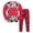 Red, variant on Boys Pajamas Planet 100% Cotton Sleepwear Toddler Kids 2 Piece Long Sleeve Pjs 3-10 Years