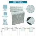 thumbnail image 7 of Table Runner Teal Flower Table Decoration for Kitchen Dinning Floral Tree Branch Table Decoration for Indoor Outdoor Party Wedding Decor 13x90 Inch, 7 of 7