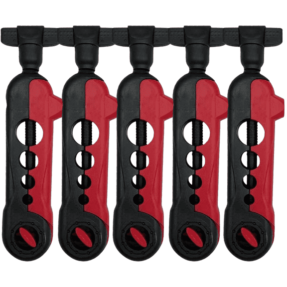 5 Pack Portable Mini Fishing Line Winder – Adjustable & Detachable Spooling Station, Multifunctional Tool for Spinning Reels & Baitcasters, Ideal for Anglers & Fishing Enthusiasts